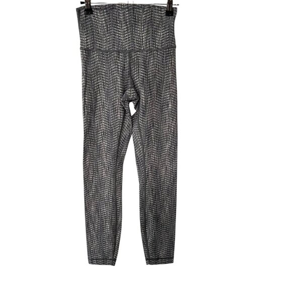 Lululemon Wunder Under Sz 4 High Rise Tights Style W5CAJS Wicking 4 Way Stretch - Picture 3 of 10